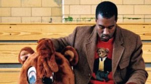 Kanye West wearing Ralph Lauren